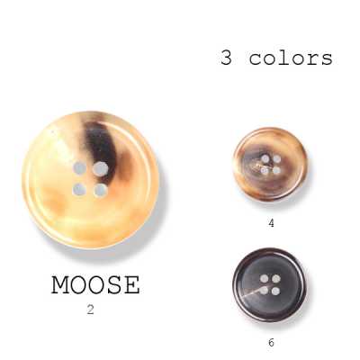 ムース Japanese-made Genuine Buffalo Horn Button For Suits And Jackets